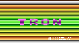 Adventures of Tron Title Screen